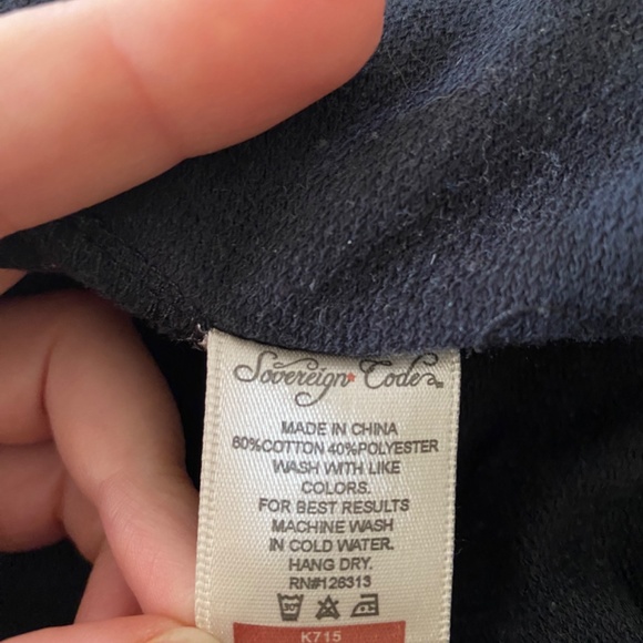 Sovereign Code Zip-up Hoodie Size L - Picture 5 of 5